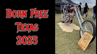 Born Free Texas 2025 Custom Chopper Show at Yellow Rose Canyon
