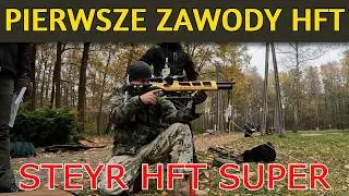 PIERWSZY TEST wiatrówki STEYR CHALLENGE w boju- ZAWODY HFT -#outdoorsport #outdoorshoot #strzelanie