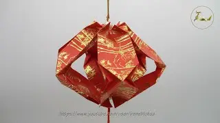 CNY Tutorial No. 274 - 6-unit Hongbao Lantern 红包灯笼手工制作