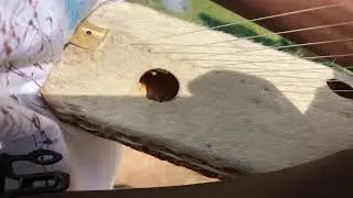 Playing Without you song intro on Adungu (Bow Harp)