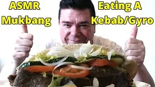 ASMR Mukbang - Eating A Kebab/Gyro And Rambling (Last Of Us Part 2 And More)
