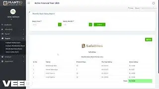 HRMS - Salary management software , Reports