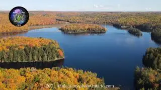 Bancroft Ontario area seasons change, Summer Fall Winter transitions with Mavic Air 2