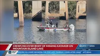 Body of missing kayaker recovered near Cowans Ford Dam