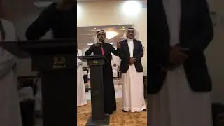 الشاعر علي حامد العلياني في مناسبة الدكتور سحمان بن محمد