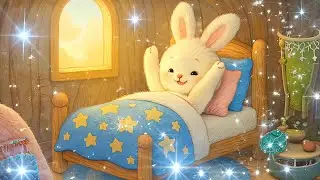 A Bunny&rsquo;s Journey to the Moon 🌜🐇 | Dreamy Lullaby Adventure ✨ | Musical Storytime