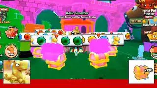 OPEN 130 GUMMY CRATES ! Bubbleblitzs Part 2 | CAPYBARA EVOLUTION #roblox