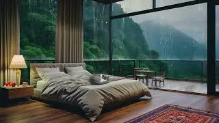 Gentle Piano Music with Rain 🎹🌧️ Insomnia Relief 😴 Deep Sleep 🌙 Fast Sleep Method