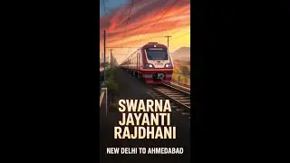 12958 Swarna Jayanti Rajdhani | Fastest Train Delhi to Ahmedabad