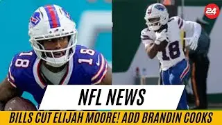 Bills Cut Elijah Moore! Add Brandin Cooks & Keon Coleman Drama