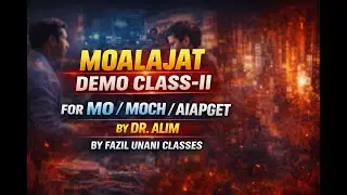 MOALAJAT DEMO CLAS II. BY DR,ALIM FOR MO/MOCH/AIAOGET UNANI