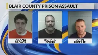 Inmates, CO face charges in Blair County Prison attack