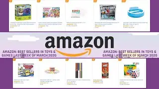 Amazon: Best Sellers in Toys & Games last week of March 2020