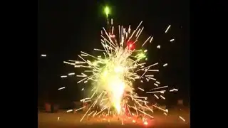 Cranky Cactus Vulkan von Lesli Feuerwerk