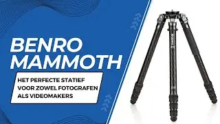 Dit is echt een veelzijdig statief, de Benro Mammoth. Geschikt voor fotografen &eacute;n videomakers.