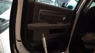 HOW TO REMOVE DOOR PANEL DODGE RAM 2016