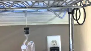 How to divert CO2 gas from airlock outside
