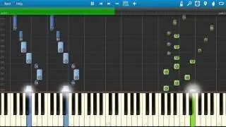 Genesis - Firth Of Fifth Intro 20% Speed - Piano Tutorial - Lesson - How to play