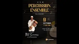 USM Percussion Ensemble featuring Bill Summers