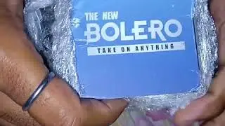 Unboxing of 2018 Mahindra Bolero scale model toy car