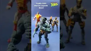 ToyBiz Marvel Legends 2003 Beast XMen #toys #actionfigures #marvel #viral #viralvideo #youtubeshorts