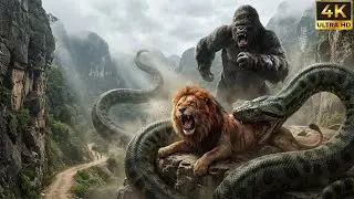 KING KONG & SHER KHAN vs GIANT TITANOBOA: The Unexpected Clash in National Park!
