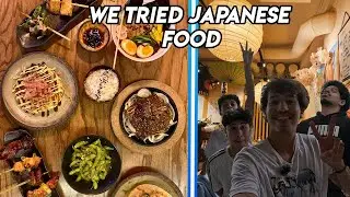 We ate at a Japanese Restaurant and It was FIRE