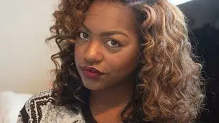Big Bouncy Curls on Natural Hair | Nume 19mm Wand