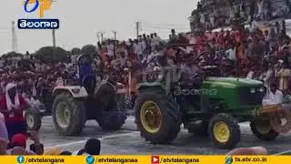 17 Injured as Shed Collapses During Tractor Race | in Rajasthan | Sri Ganganagar Dist