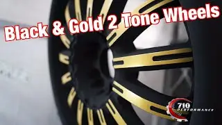Powder Coating 2 Tone Wheels