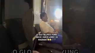 Q GLO GIVES JUICE LORD A LASHING IN MADDEN 😂😂 | @_QGLO @therealjuicelord #madden #YUNGDECO #QGLO