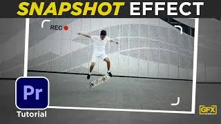 Snapshot Effect In Adobe Premiere Pro CC  Simple Video Editing Technique