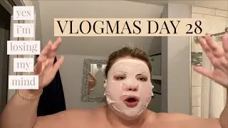 VLOGMAS DAY 28 | Puppy Visit & COOLEST FACE MASK!