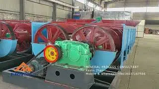 Heavy duty type log washer for bauxite ,Kaoline ,manganese, Iron ore washing process #kevinzhao