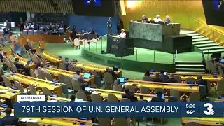 United Nations meeting for its 79th General Assembly, as wars in Ukraine and the Middle East persist