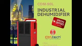 CDM 138L Industrial Dehumidifier or commercial dehumidification Sale in UAE