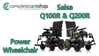 Salsa Q100R & Q200R Power Wheelchair - Ultra-Compact Whilst Delivering Maximum Stability And Agility