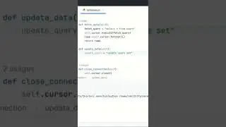 how to updata data to database using python #pythontutorial #python #pythonprogramming
