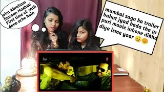 MUMBAI SAGA TRAILER REACTION/REVIEW | John Abraham | Emraan Hashmi | Sunil Shetty | Kajal Aggarwal