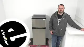 etrailer | Review of Everchill RV Refrigerators - Stainless Steel RV Mini Fridge 12V - EV46RR