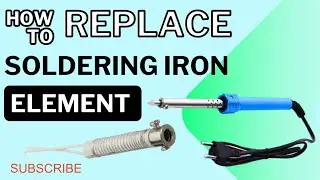 How to Replace Soldering Iron Heating Element Perfectly | DIY soldering iron repair @ home