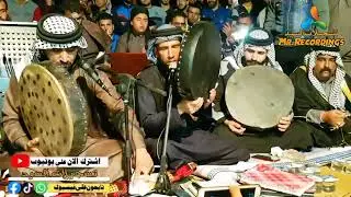 المداح السيد ميسر الحيالي والمداح حمزه المسعودي عتابات حزينه ومديح حربي (قديم)  تسجيلات السيد