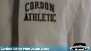 Cordon Active Print Jacke weiss | Produktansicht | Releasehiphop.de