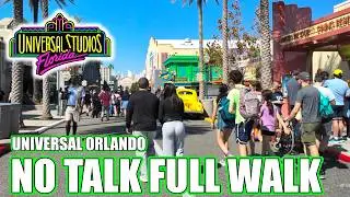 Universal Studios Orlando Full Park Walkthrough in 4K