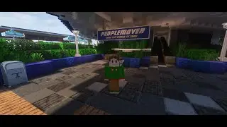 Disneyland in Minecraft: The Peoplemover