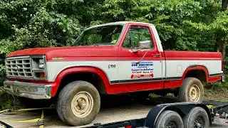 NEW TRUCK?! Walk-Around and Start-up of my 1986 Ford F150!