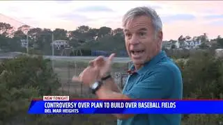 Controversy Over Plan To Build Over Baseball Fields