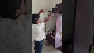 Kid Doing Ganesha Puja on Shivaratri 🙏Clay Ganesha Puja by My Son | Shivaratri Special