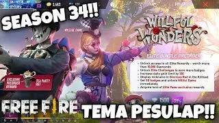 ELITE PASS 34 TEMA MAGIC!!