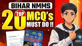Bihar Nmms Science, Top 20 important questions 🥳 || Bihar Nmms || Nmms Scholarship Test 👀